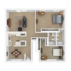 2 Beds | 2 Baths | 1,350 sq ft