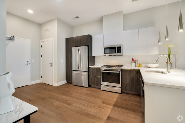 1BR, 1BA, Den - 760SF - Kitchen - ENNEA Rental