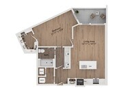 A8 floor plan Chamberlain House