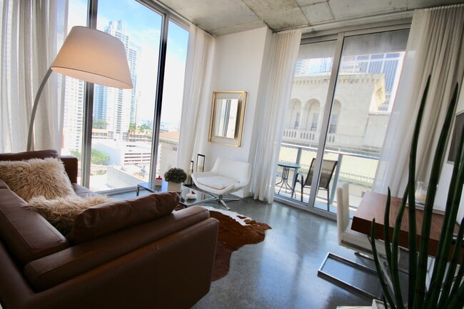 Living Room 1 - 151 SE 1st St Unit 1602