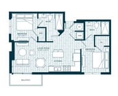 B10 floor plan Crest at Pinecrest