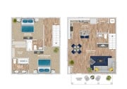 Argent Cottages - Two-Story Floorplan