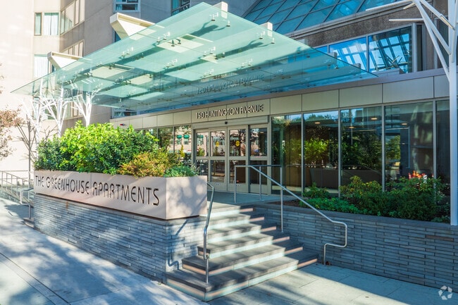 Entrance - The Greenhouse Apartments