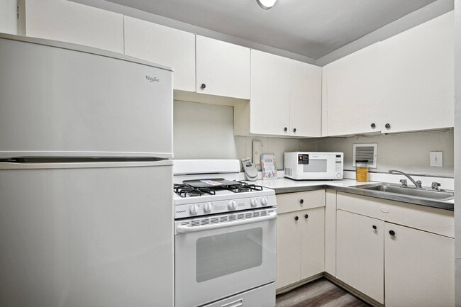 Standard Package: Kitchen in the One-Bedroom Layout