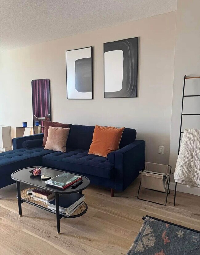 Área de estar - 4242 East West Hwy Unidad 917