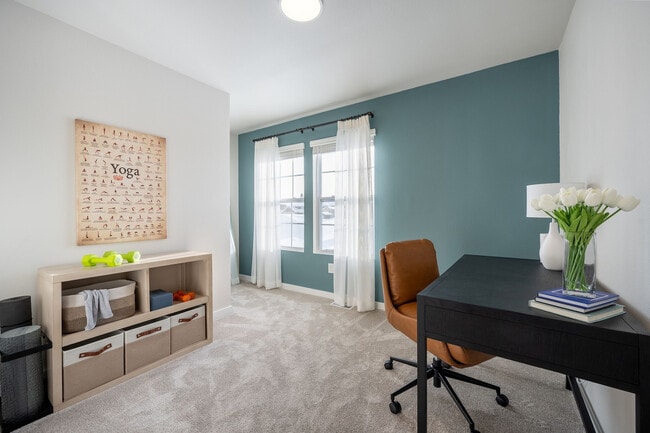 A flexible home office or bedroom space designed to fit your day, whether you’re working, creating, or winding down.