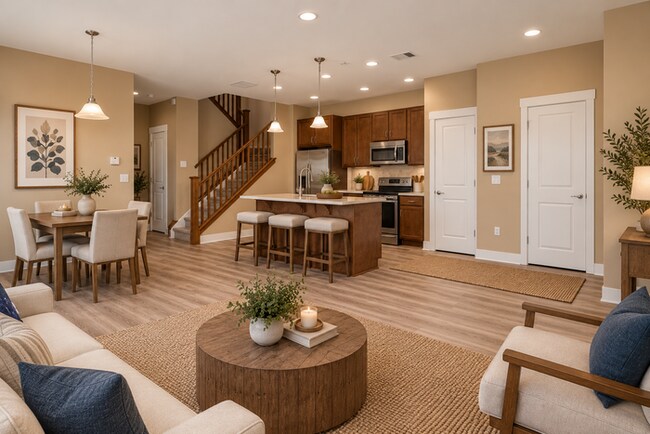 Modern 3BR Lakewood Townhome with 2-Car Garage