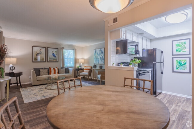 Open Kitchen and Dining - The Riverview