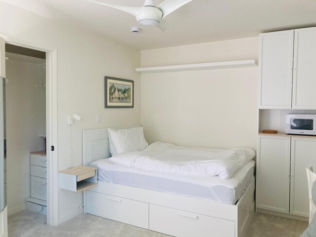 bed, closet, storage, shelf - 626 Bonair Way Apartments Unit 626 Bonair Way studio