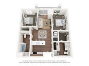 B3 2 Bed 2 Bath Furnished