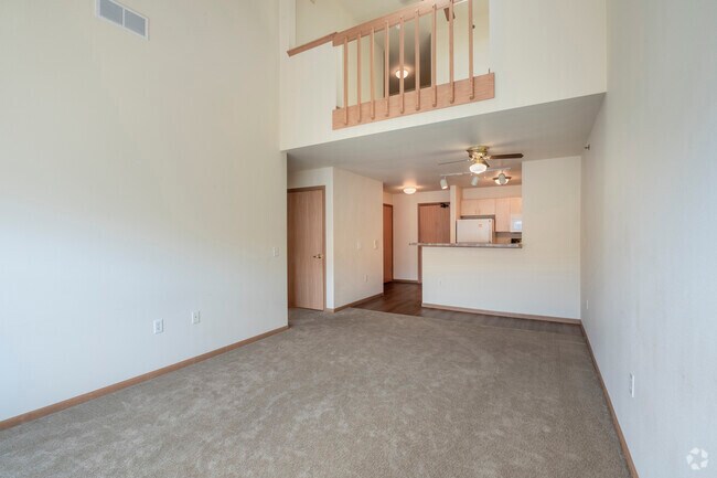 2BD Loft E- Living Room