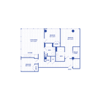 C1 floor plan Watermark at Buzzard Point
