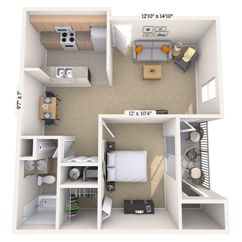 Floor Plan - The Cypress