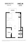 Jr 1 Bed - Unit 36 - Fl 3-8
