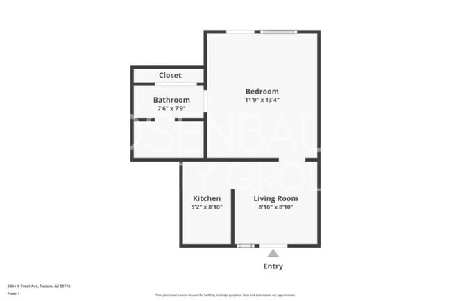 Photo - Cozy studio apartment in the heart of Tucson! Unit 2454