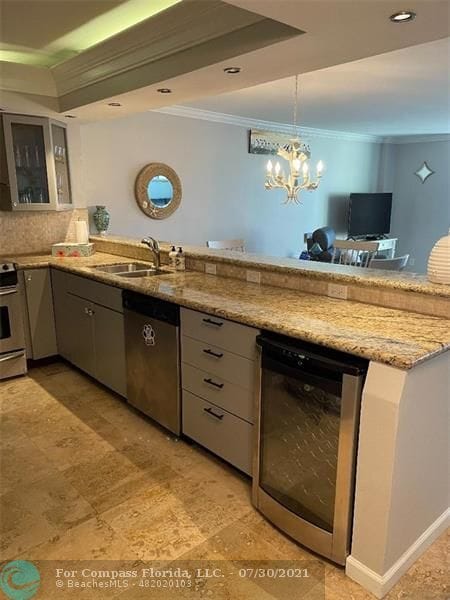 Cocina - 1900 S Ocean Blvd Unidad 12C