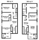2HAB/1BA