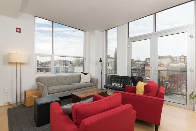 Photo - Luxury U St Condo | 2 Bed + Den | 2 Bath | 1,350 Sf | Large Balcony | 1 Garage Parking Space Unit 407