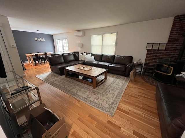 Living room - furnished - 35 Floyd Ave Townhome