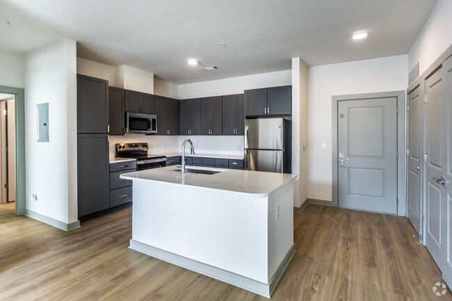 3BR, 3BA - 1,212SF - Kitchen - The Belle at The Lamar