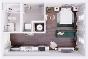 Midpoint West - 0A Floorplan