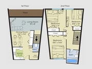3BR Townhome