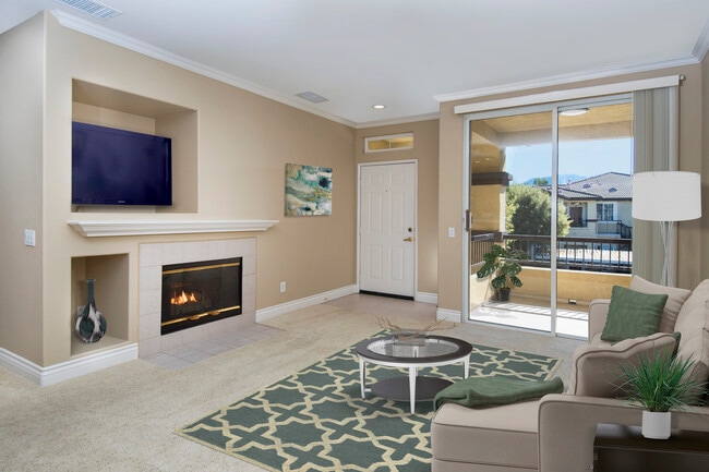 Classic Package II living room with carpet