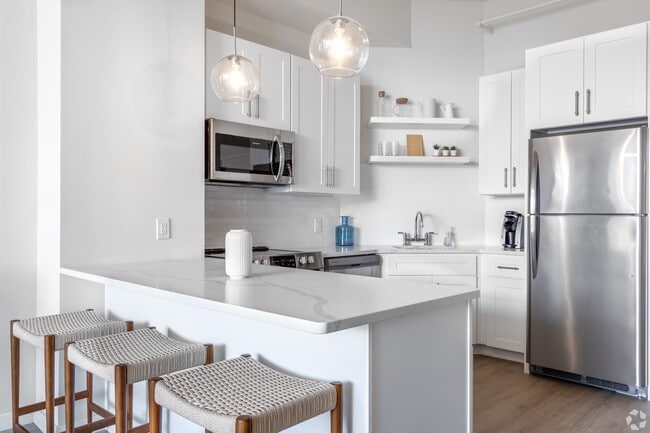 Welcome to Luckey Platt, where modern design meets comfort. This stylish kitchen boasts sleek appliances, a spacious layout, and elegant finishes, perfect for culinary enthusiasts. Upgrade your living experience today—schedule a tour!