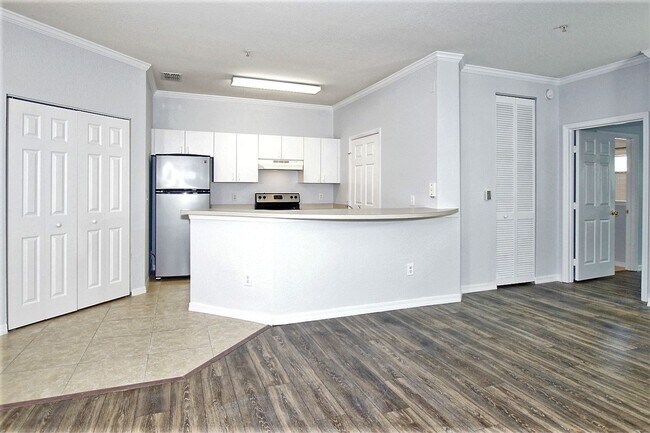 Photo - 2 bedroom/2 bath, 1st floor unit with a 1-car garage!
