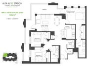 West Penthouse 3701