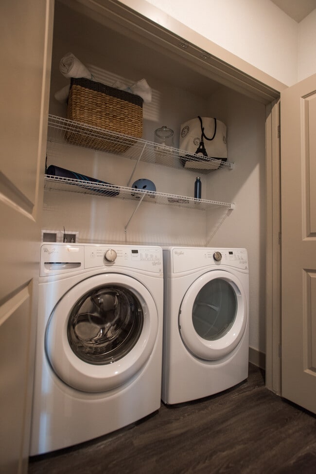 In-unit washer and dryer