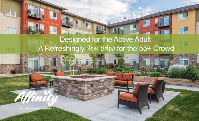 Vida para personas mayores de 55 años activas - Affinity at Colorado Springs 55+ Apartamentos