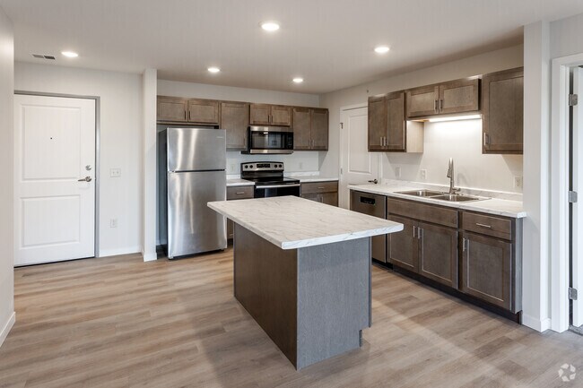 2BR, 1.5BA - 1,050SF - Kitchen