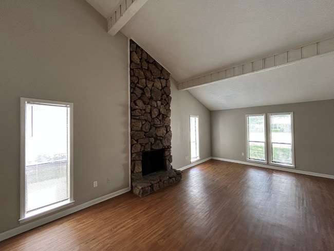 Photo - 3BR/2BA Memphis Rental with Floor-to-Ceiling Rustic Fireplace & Fenced Yard