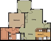 1BR/1BA
