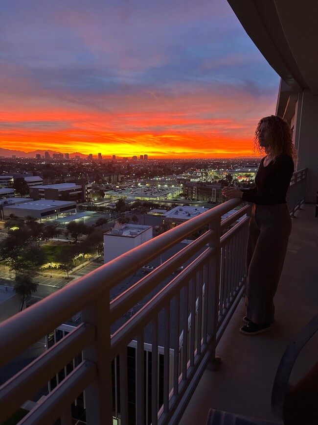 Balcony with a view - 2211 E Camelback Rd Condo Unit 506