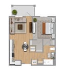 Acacia IL | 1x1 | 670 sf