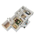 3D Floor Plan of Tier 5