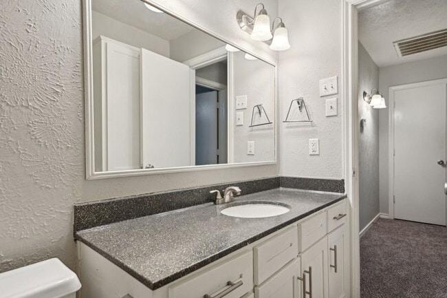 Forest Ridge Apartments Denton, TX- 1110 Guest Bathroom - Forest Ridge Apartments