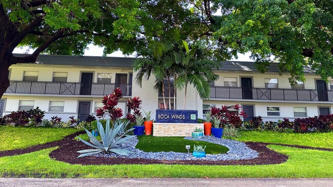 Welcome home to Boca Winds and experience a beautiful blend of modern amenities and tropical tranquility. - Boca Winds Apartments