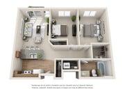 2 Bedroom 1 Bathroom