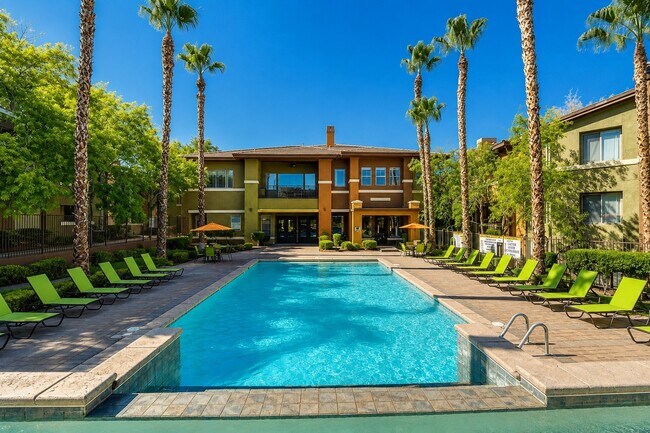 Relax in the sleek elegance of Falling Water, where sun-drenched days by the resort-style pool and lush palm surroundings create your perfect retreat. Indulge in tranquility and upscale living. Schedule a tour today to see for yourself!