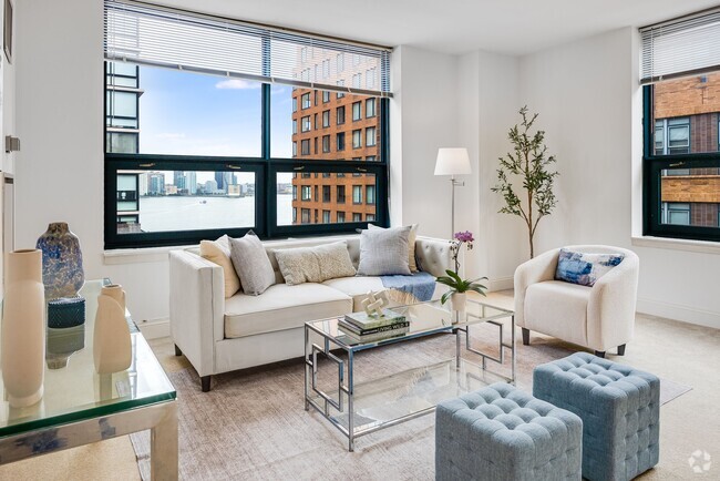 Living Room - Battery Park by Sunrise Rental