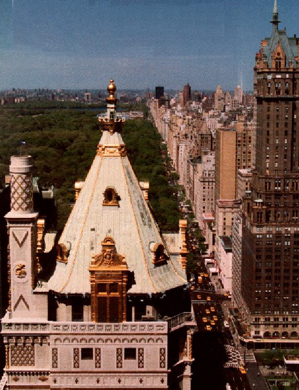 Roof ornamentation - The Crown Building