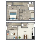 2 Bedroom, 1 Bath