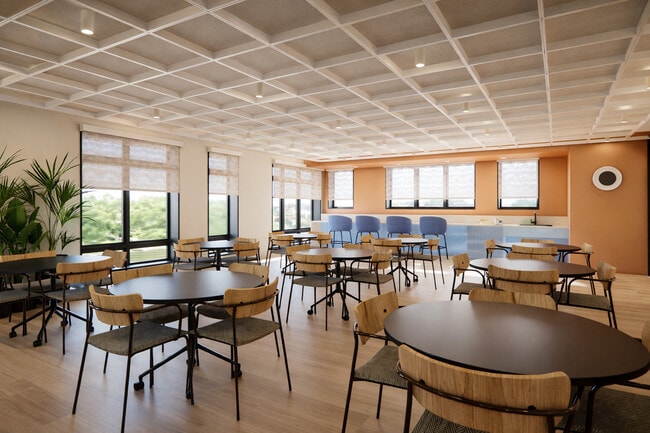La sala flexible de Linden - The Linden Senior Residences