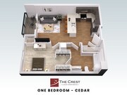 Cedar 3D Floor Plan