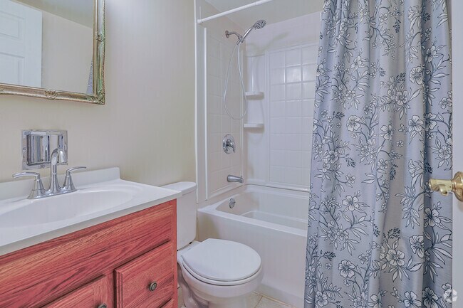 1BR, 1BA - 700SF - Bathroom
