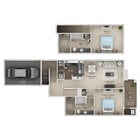 B3R floor plan The Graham