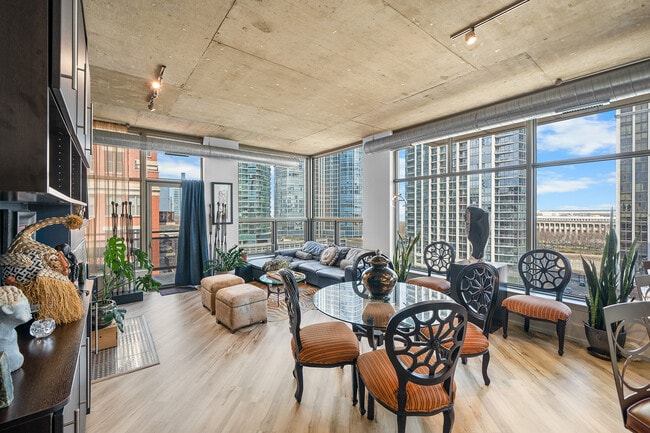 Dining / Living Area View 1 - 125 E 13th St Unit 1006